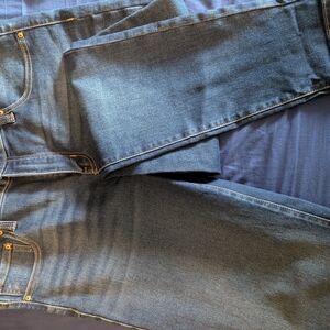 Truth + Theory Blue Denim High Rise Ankle Skinny Jeans